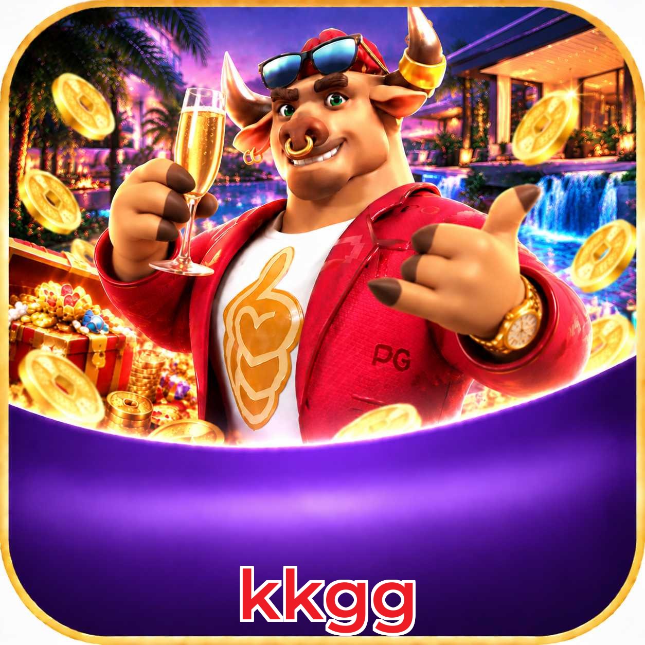 Página oficial da kkgg no Facebook com promoções e suporte